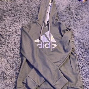 Grey adidas sweatshirt